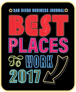 Aya Healthcare won the San Diego Business Journal 'Best Places to Work' award in 2017.