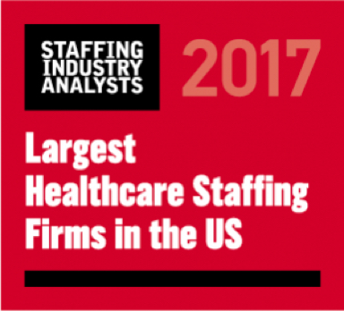 Aya Healthcare won the Staffing Industry Analysts 'Largest Healthcare Firms in the US' award in 2017.