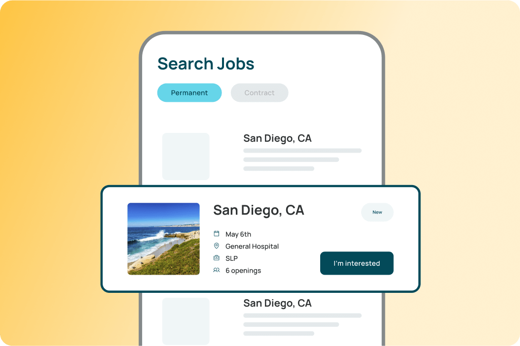 Aya Healthcare slp job search