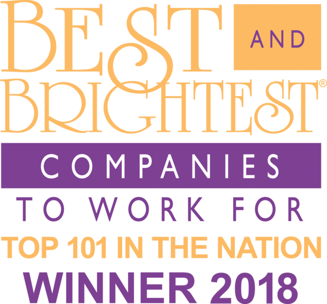 Aya Healthcare placed in the Top 101 Best and Brightest Companies to Work For In The Nation for 2018