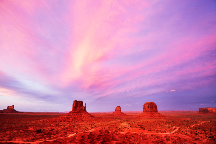 Aya Healthcare - Monument Valley Sunset