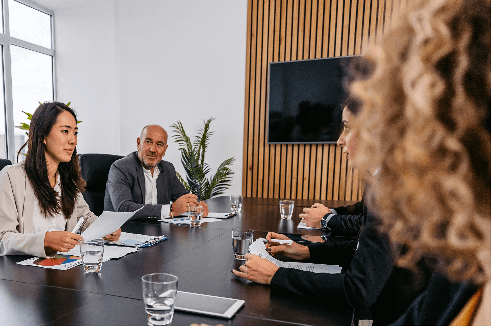 Nurse holding phone towards scanner